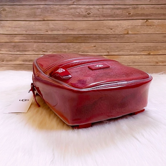 UGG Dannie II Mini Backpack Clear In Samba Red - Picture 6 of 9